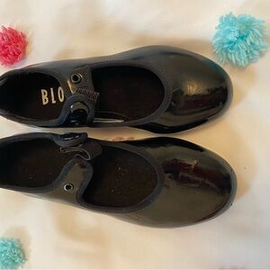 Bloch Black Dress Shoes with Classic Mary Jane Design